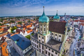 Luftaufnahme von Augsburg Luftaufnahme von Augsburg