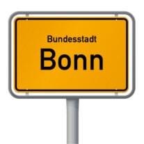 Ortsschild von Bonn Ortsschild von Bonn