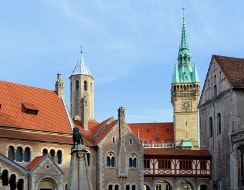Altstadt von Braunschweig im Sommer Altstadt von Braunschweig im Sommer
