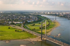 Luftaufnahme von Düsseldorf Luftaufnahme von Düsseldorf