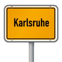 Karlsruhe Ortsschild Karlsruhe Ortsschild