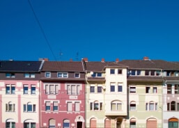 Gebäude in der Altstadt von Krefeld Gebäude in der Altstadt von Krefeld