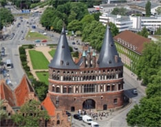 Das Holstentor in Lübeck Das Holstentor in Lübeck