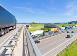 Autobahn in Stuttgart Autobahn in Stuttgart
