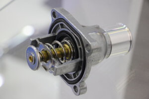 Nahaufnahme eines Thermostats